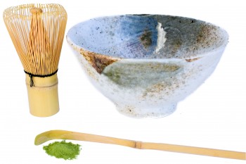 Ceremonial Matcha Bowl & Whisk Set